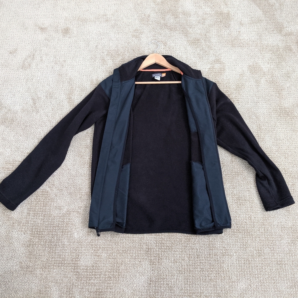 Quicksilver Fleece Jacket Men's Black - Picture 3 of 7